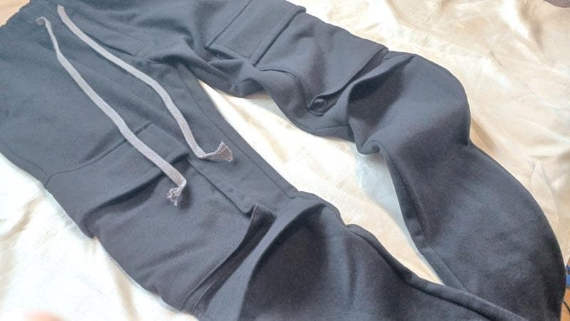 A.F ARTEFACT ボンバーヒート カーゴスウェットパンツ 2