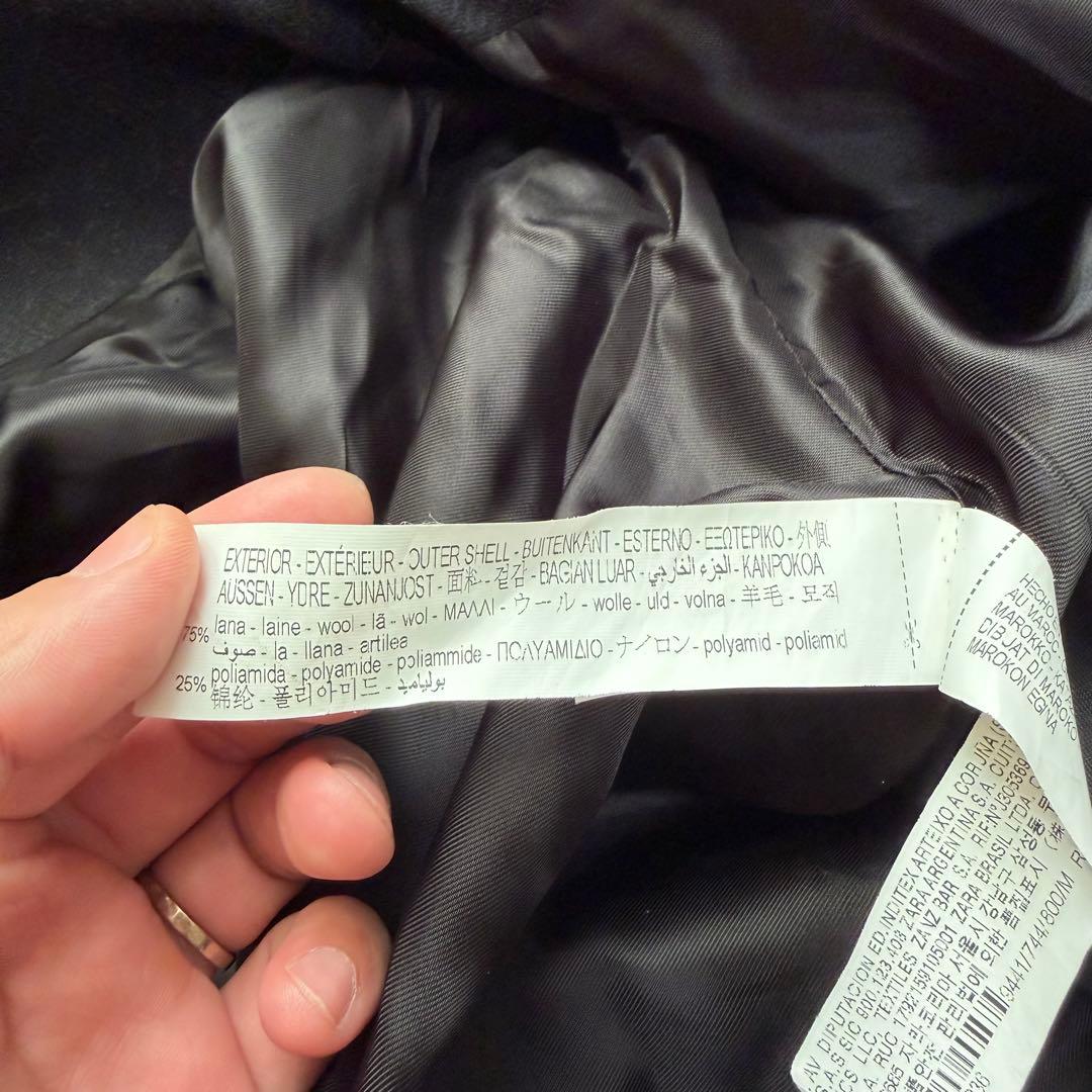 希少美品　ZARA マンテコ　ケープコート　ポンチョ　オーバーサイズ　ブラック