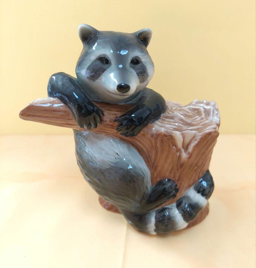 値下げ！  ロイヤルコペンハーゲンアライグマ　枝e
