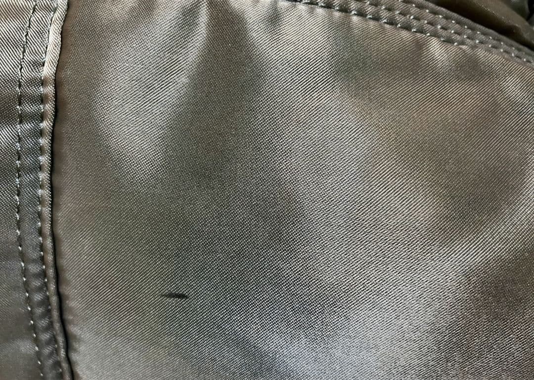 【値引】PORTER タンカー シルバーグレードラムバッグ ストラップ付