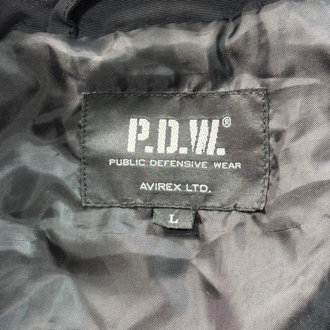 【美品】AVIREX PDW 多機能 ミリタリージャケット 2ウェイ Wジップ