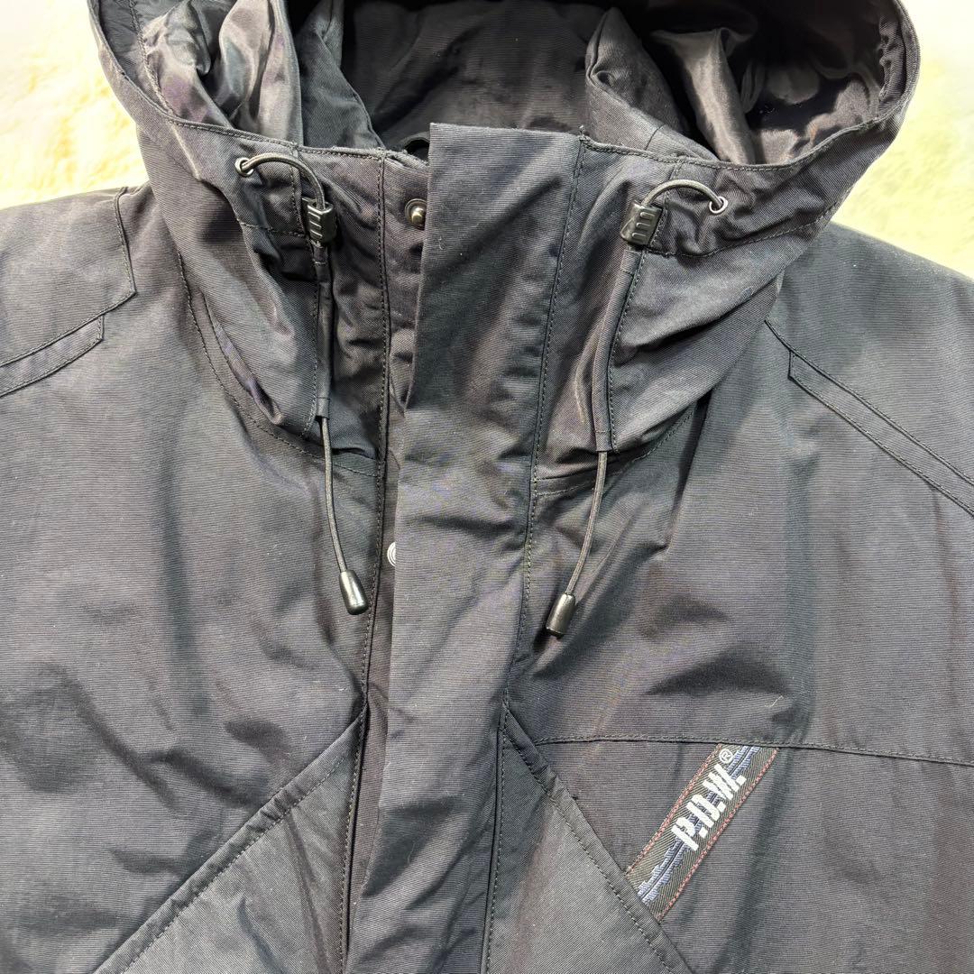 【美品】AVIREX PDW 多機能 ミリタリージャケット 2ウェイ Wジップ