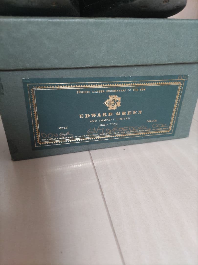 エドワードグリーン　ドーバー　純正箱付　6.5D 25センチ 6 1/2