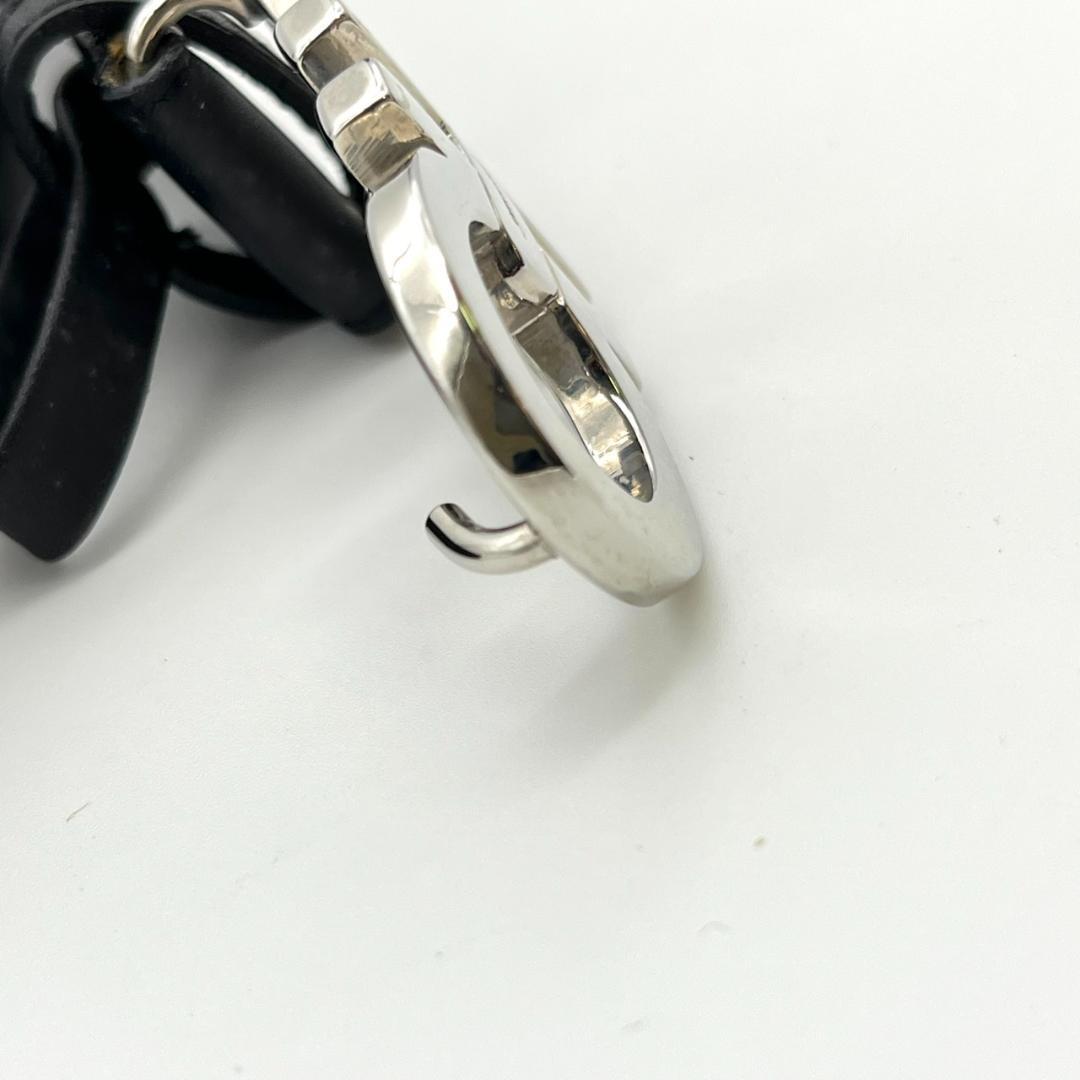 フェラガモ ベルト レディース ダブルガンチーニ レザー 本革 ブラック