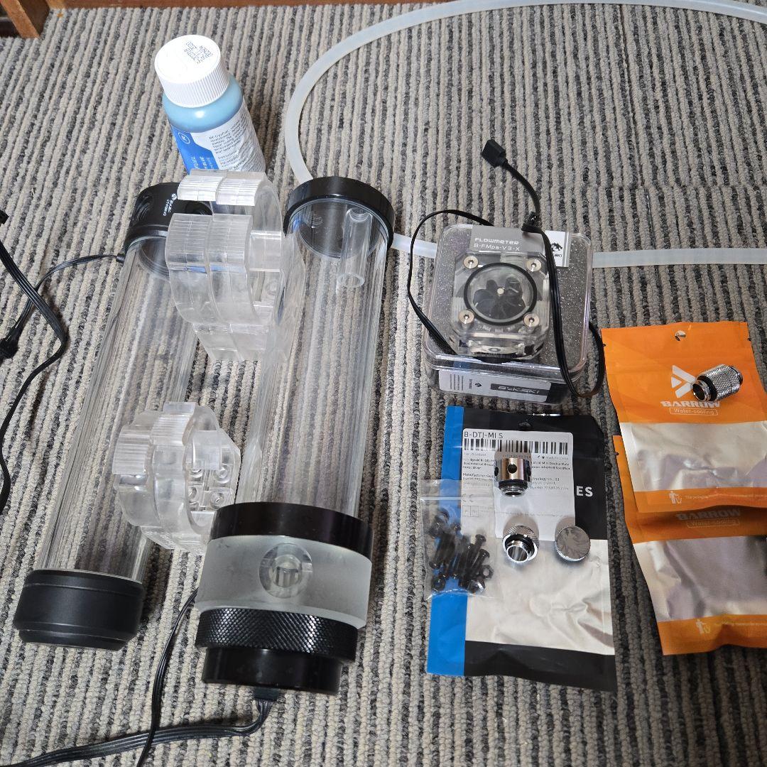本格水冷セット　3カ月ほど使用