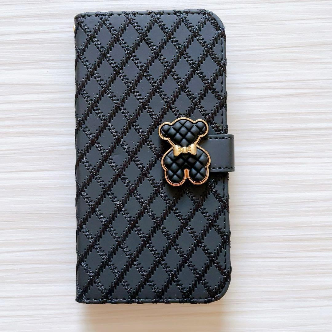 iPhone12Pro/iPhone 12スマホケースくまクマ