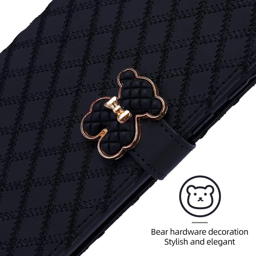 iPhone12Pro/iPhone 12スマホケースくまクマ