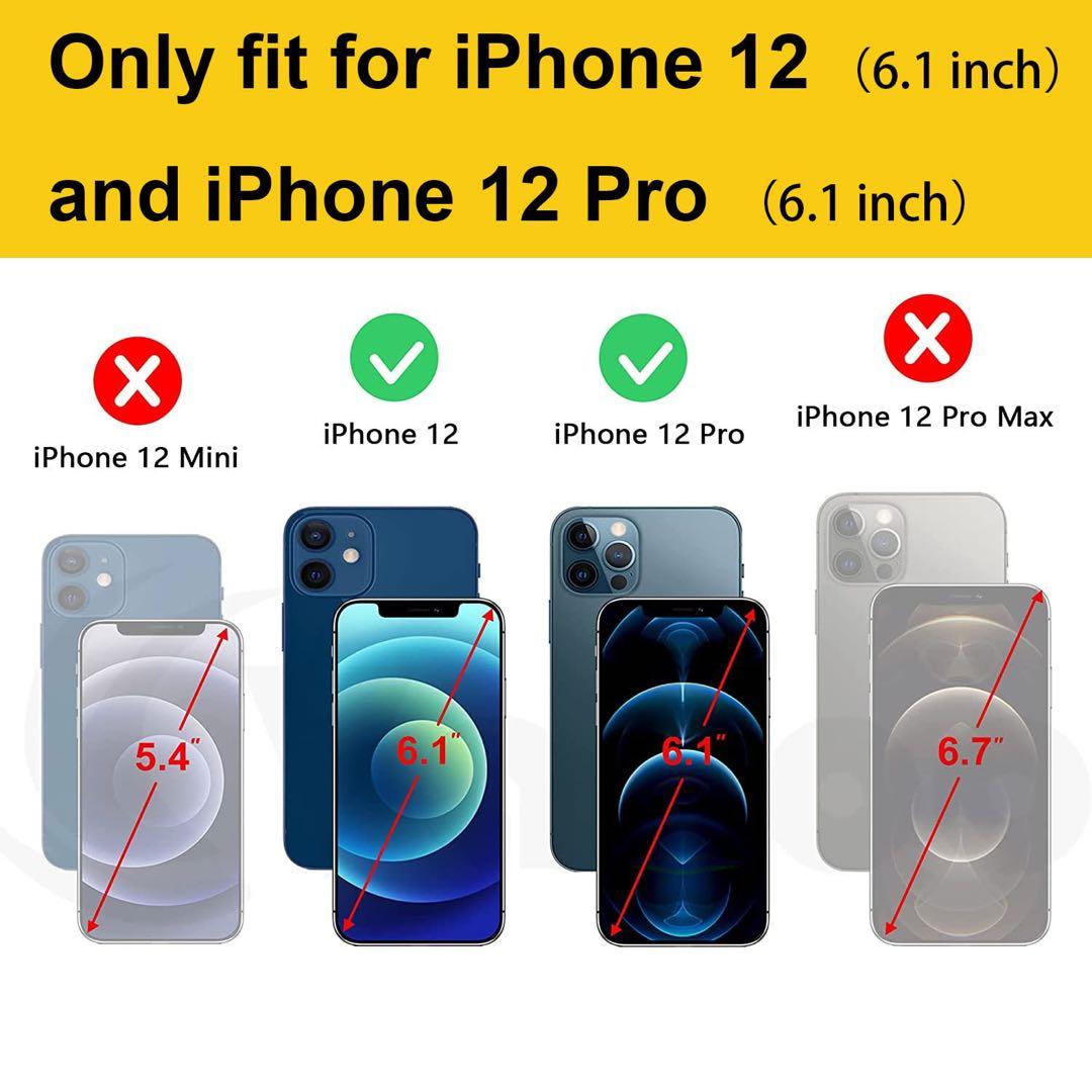 iPhone12Pro/iPhone 12スマホケースくまクマ