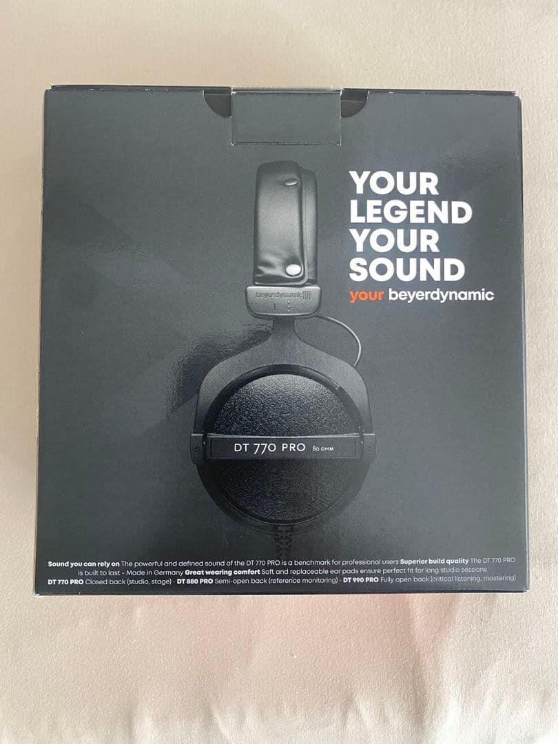 beyerdynamic DT 770 PRO ヘッドフォン