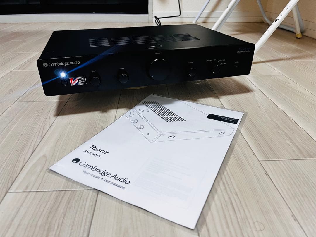 Topaz AM5 プリメインアンプ 1