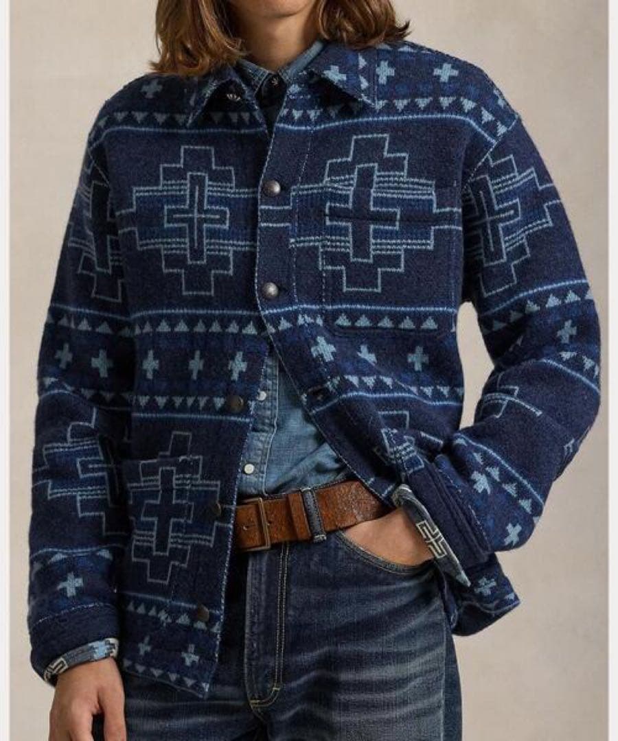 ラルフローレン x Naiomi Glasses ネイティブ ジャケット RRL