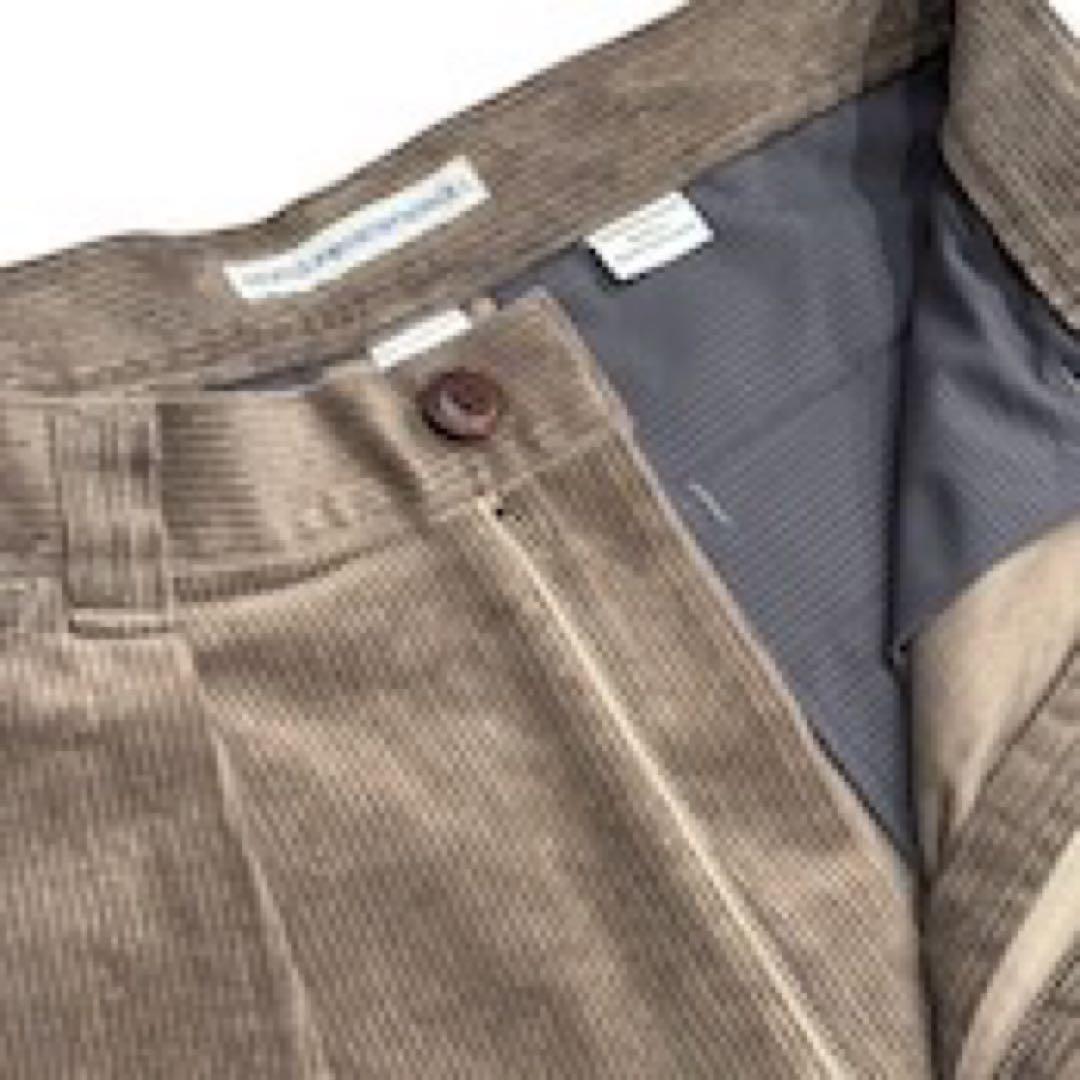 パンツ noroll THICKWALK CORDS PANTS SMOKE BROWN