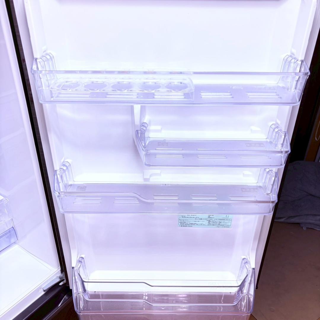 【極美品】三菱 冷蔵庫 365L ガラス扉 高年式 2022年製 大容量