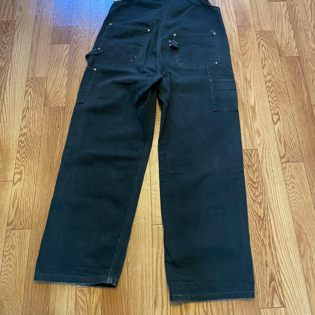 00s Carhartt カーハート ブラック オーバーオール W36