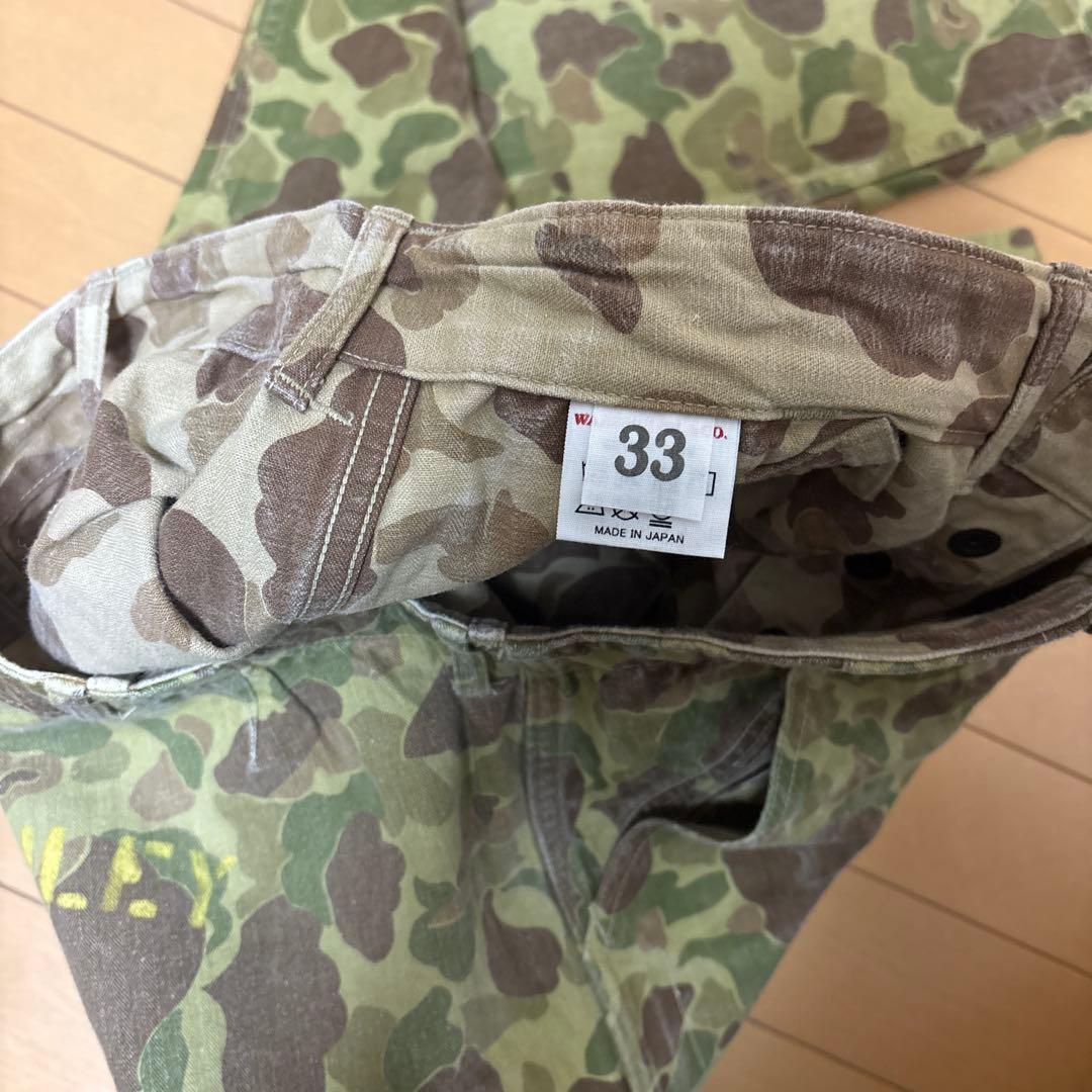 パンツ WAREHOUSE USMC PARACHUTIST TROUSERS 33