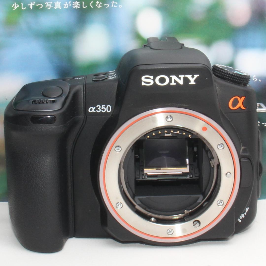 ❤️さあ一眼レフを始めよう❤️ソニー DSLR-A350 トリプルズーム❤️