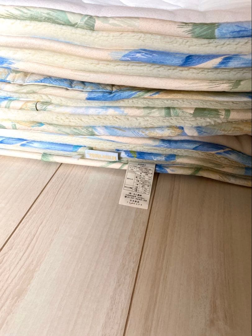 あんず（╹◡╹） 丸八真綿　ロングセラー敷布団　羊毛パット　シングルサイズ