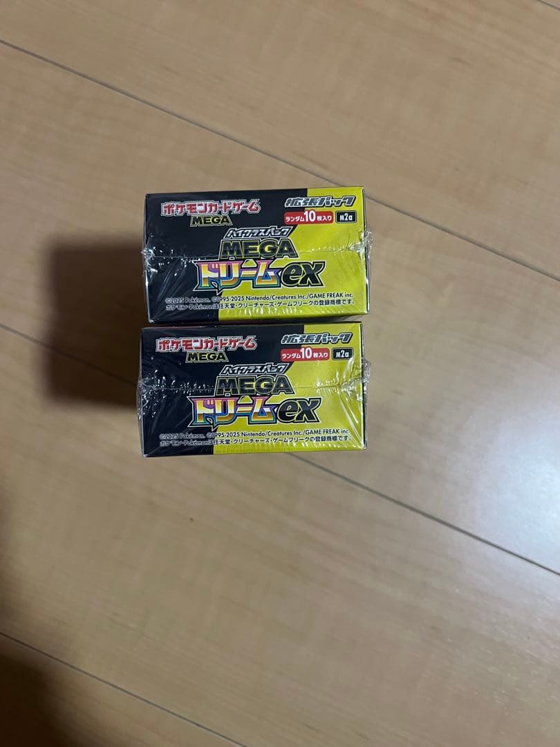MEGAドリームex シュリンク付き　2box