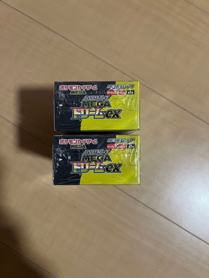 MEGAドリームex シュリンク付き　2box