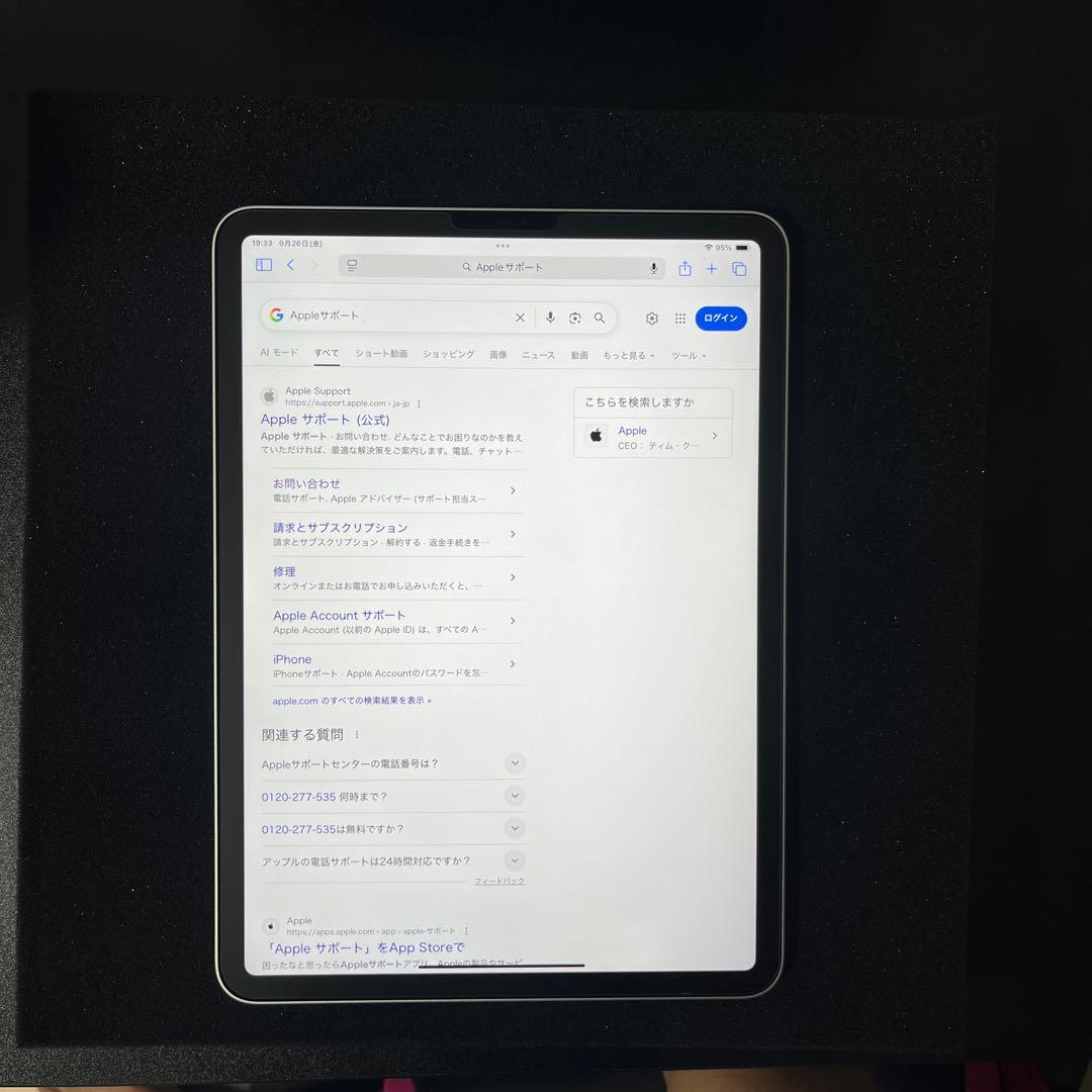 iPad Pro 11インチ 第4世代　256GB シルバー 本体