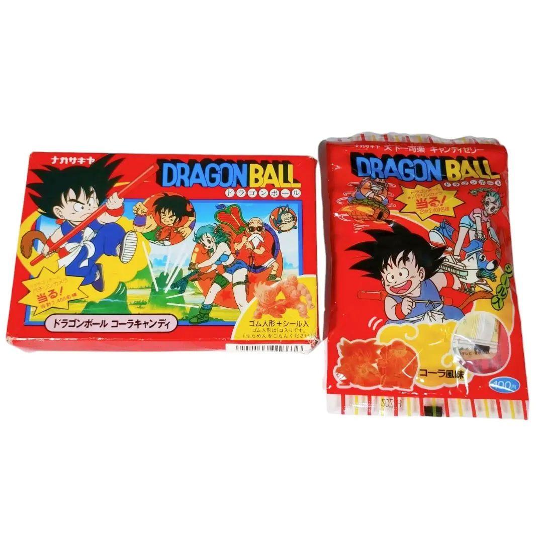 【超希少】ナガサキヤ ドラゴンボール シール ゴム人形 コーラグミ キャンディー