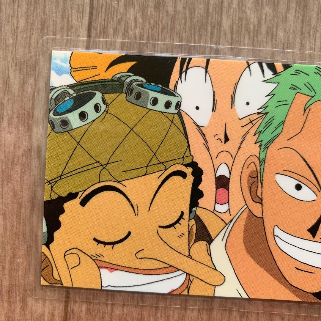 ONE PIECE ワンピース ルフィ ゾロ ウソップ ラミネートカード ラミカ