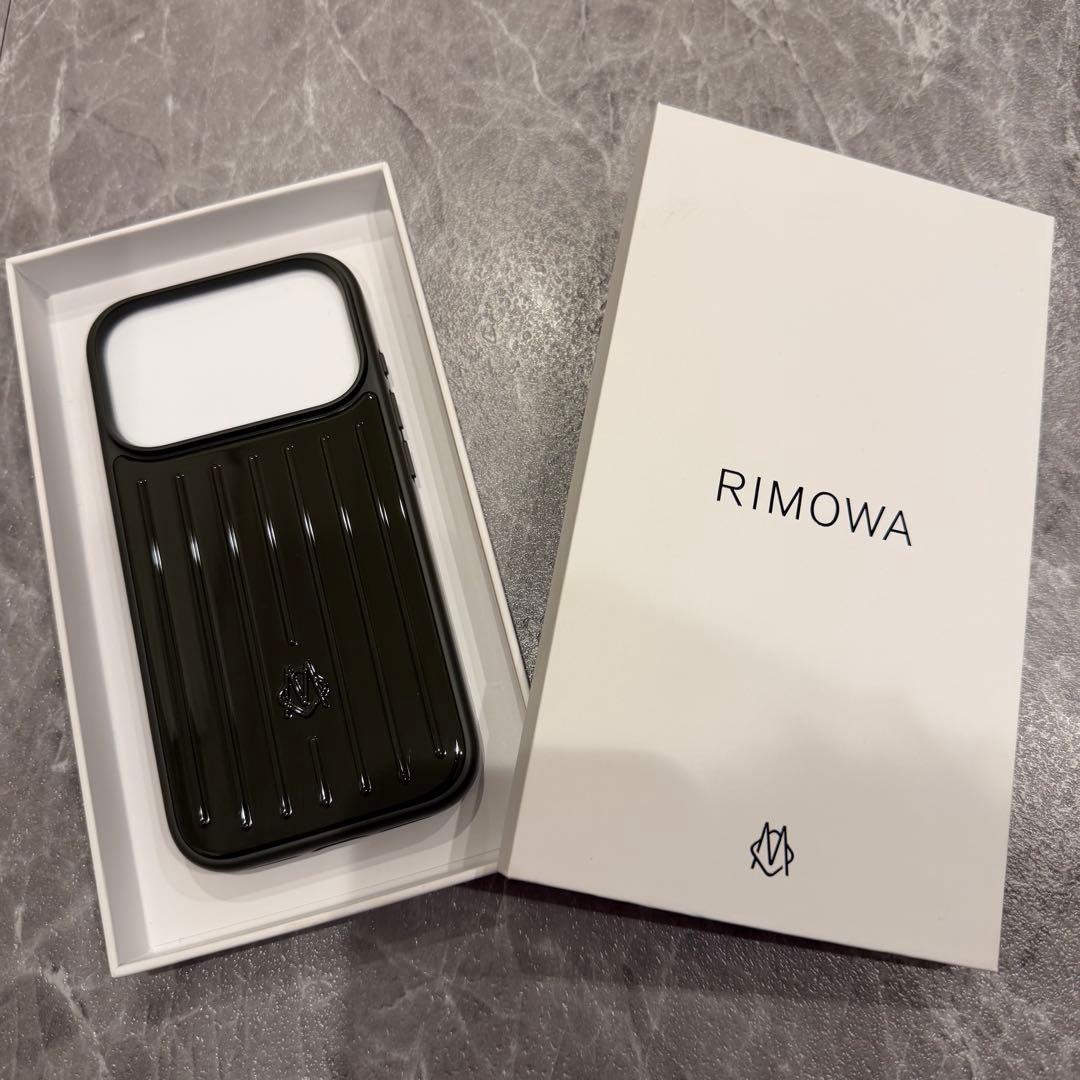 正規品RIMOWA iPhone17Pro MagSafeケース スレートグレー