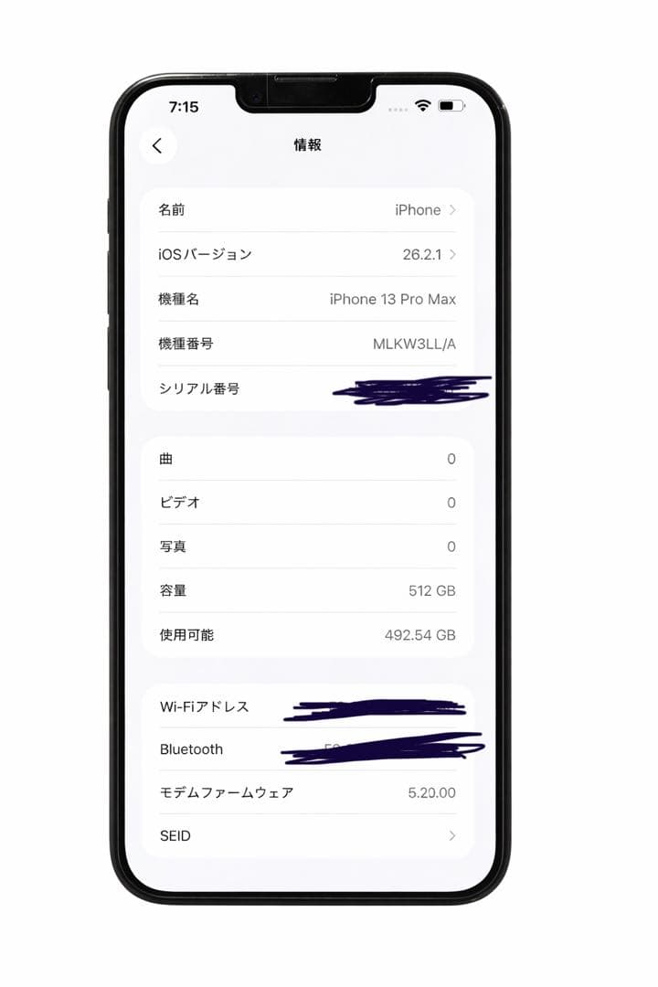 Apple iPhone 13Pro max 512GB 海外版