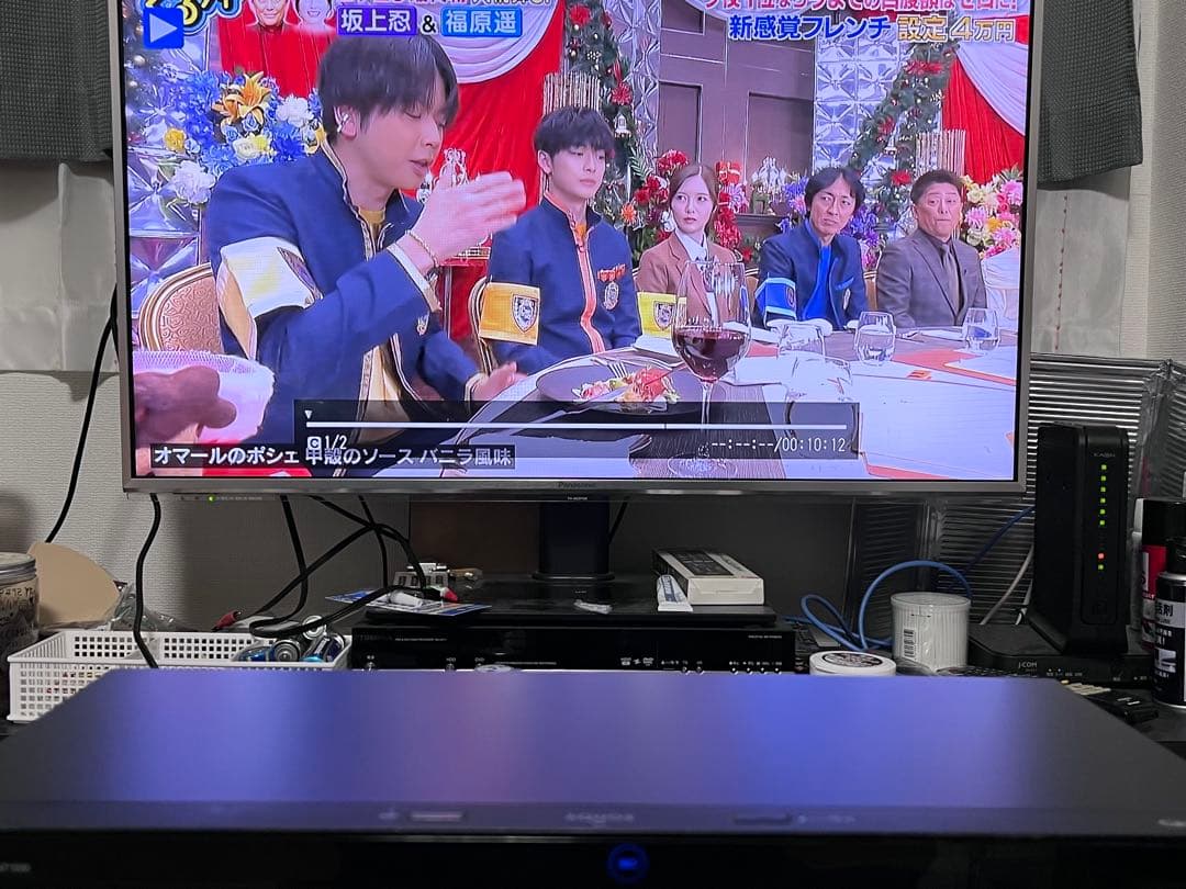 4K 1TB 3番組録画　シャープ　ブルーレイレコーダー　BD-NT1200