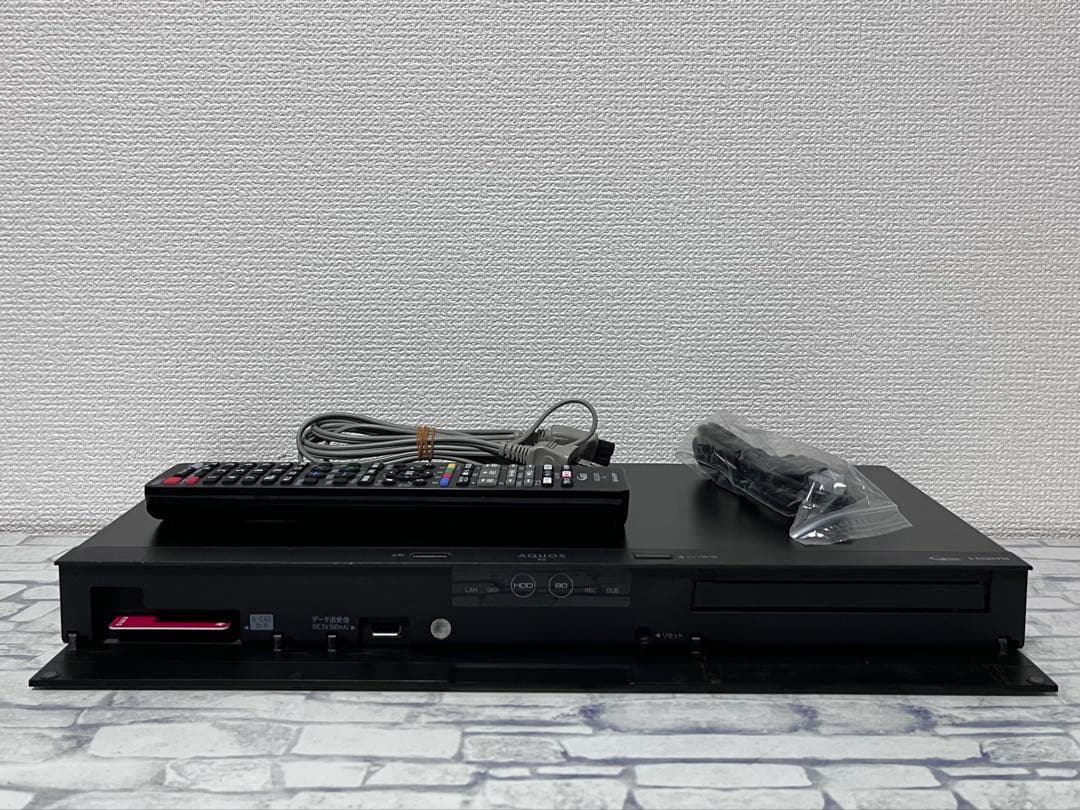 4K 1TB 3番組録画　シャープ　ブルーレイレコーダー　BD-NT1200