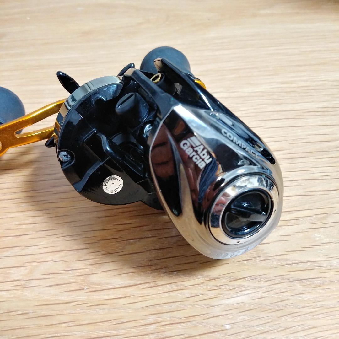 回転良好 アブガルシア ビッグシューターコンパクト8 ゴリシャリ無し