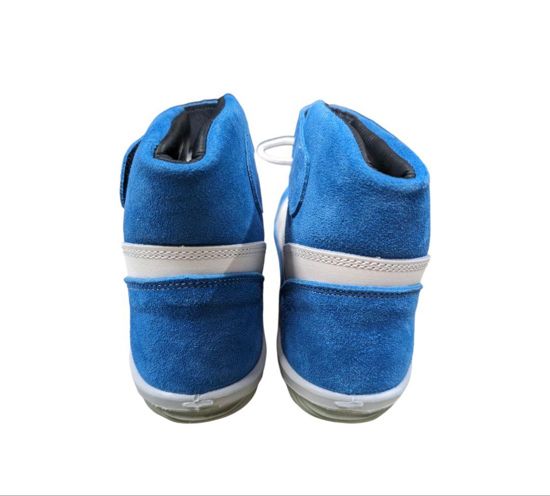 青木　安全靴　コバルトブルー×ホワイト