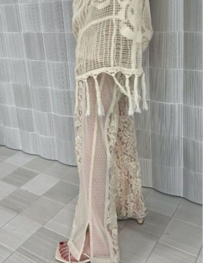 パンツ Ameri MEDI LINGERIE LIKE LACE PANTS