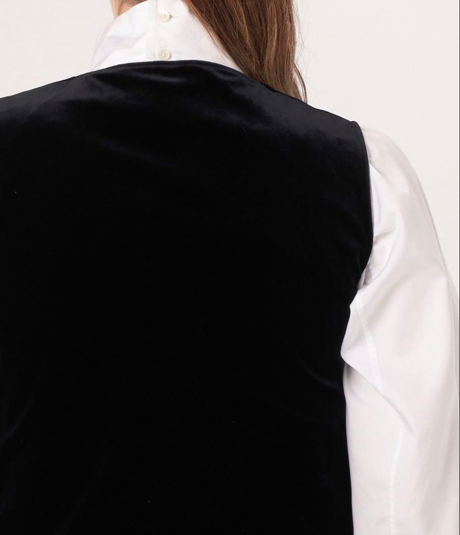 【専用】CABaN ソフトベロア Vネックロングワンピース ブラック / XS