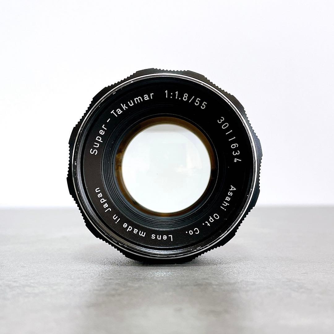 【美フレア光学美品】PENTAX Super Takumar 55mm f1.8