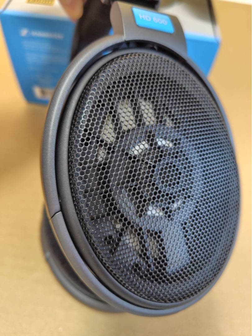 SENNHEISER HD600 ヘッドホン 純正イヤーパッド付属