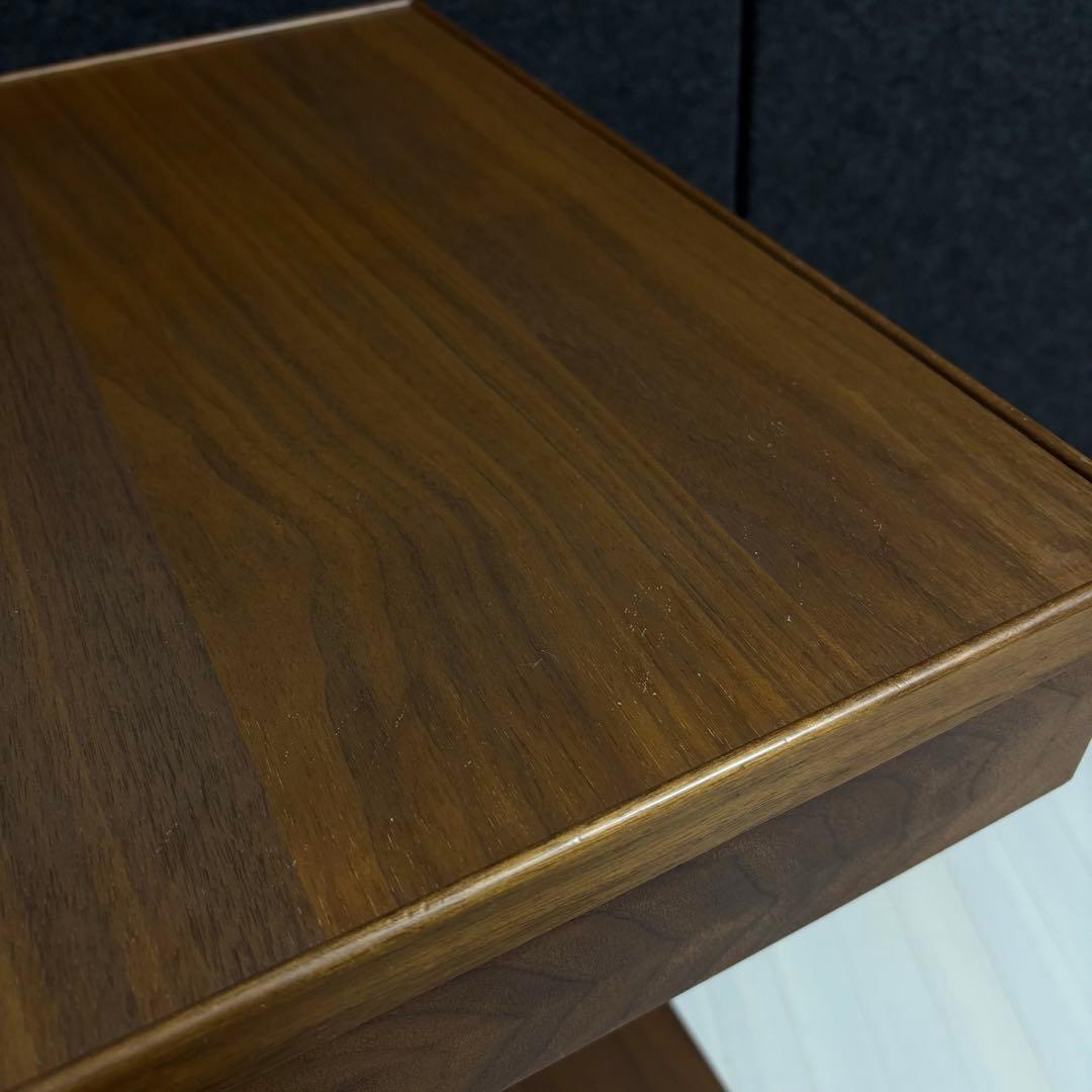 レグナテック　ジラーレ　ウォールナット　サイドテーブル　引き出し　ローテーブル