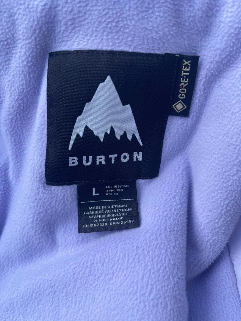 キッズBurtonパウラインGORE-TEX2Lジャケット&ビブパンツ23-24