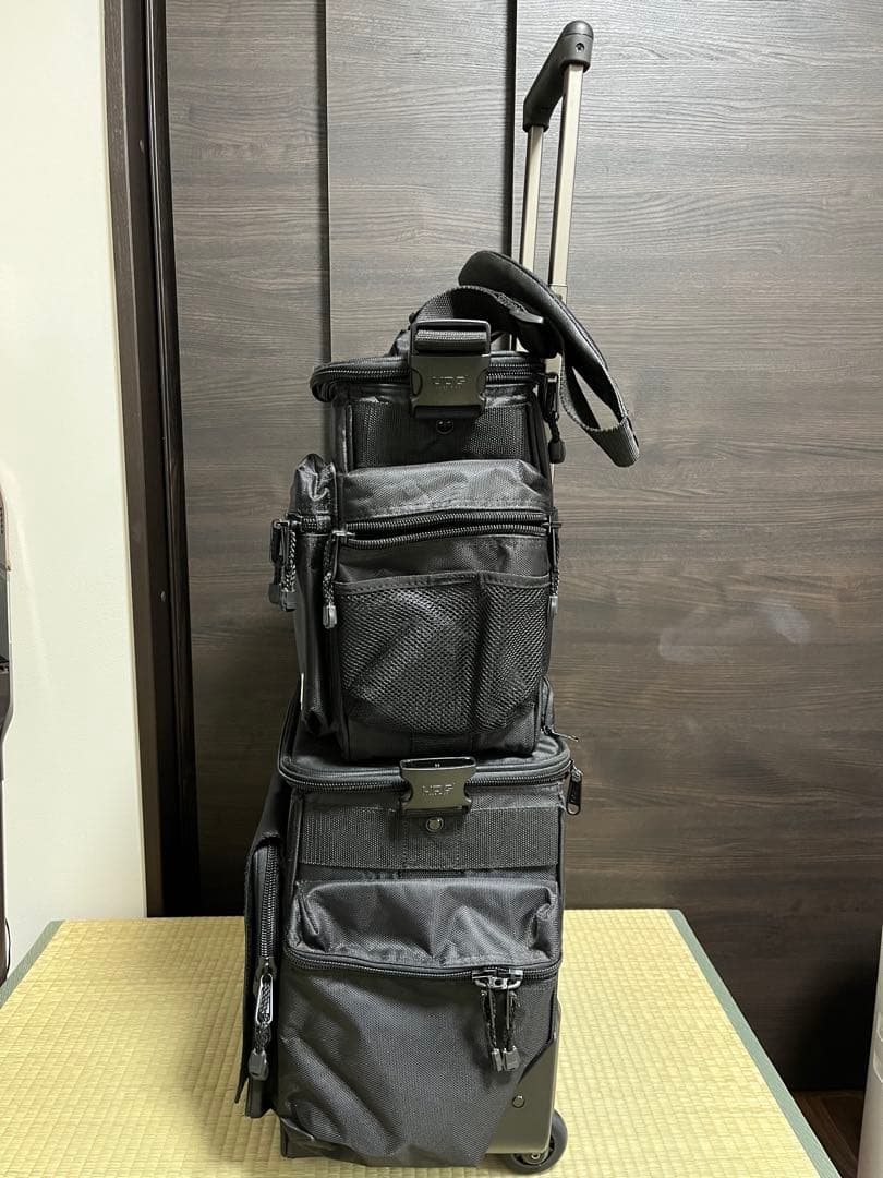 UDG レコードバッグ　トロリー　TWIN DJ Bag