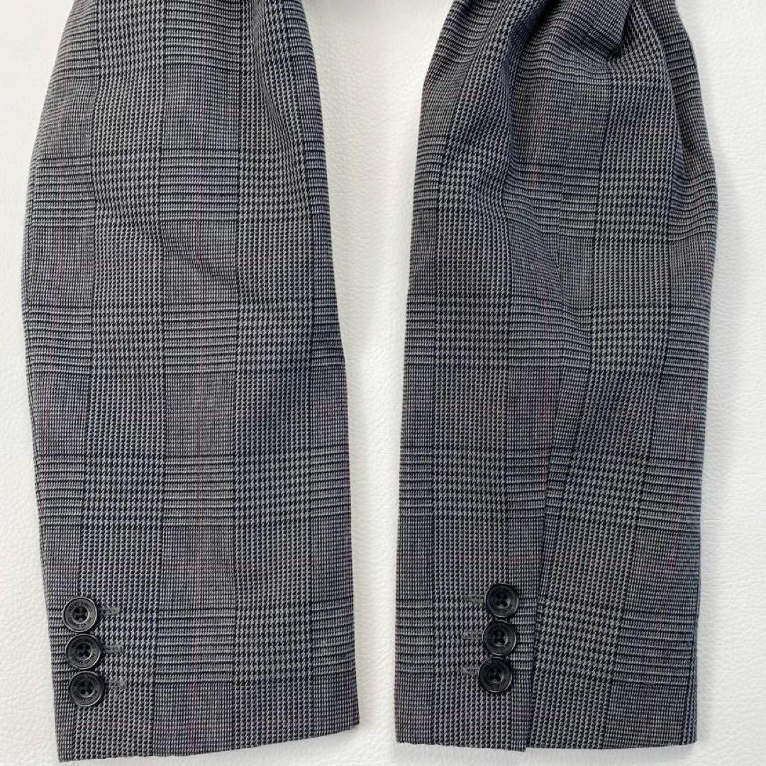 美品✨コムサイズム 120 フォーマルスーツ 豪華4点 グレンチェック 入学式