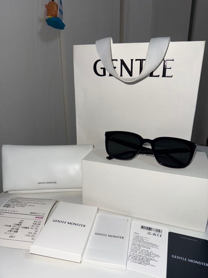 GENTLE MONSTER PINO ブラックサングラス