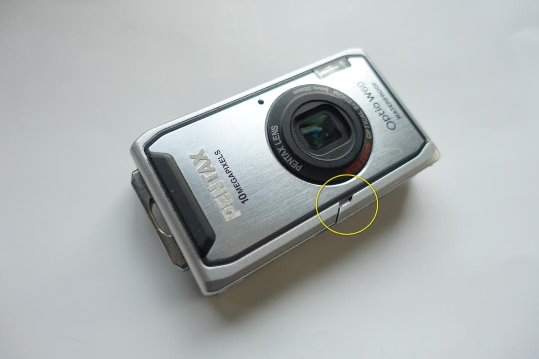 PENTAX Optio W60 防水デジタルカメラ