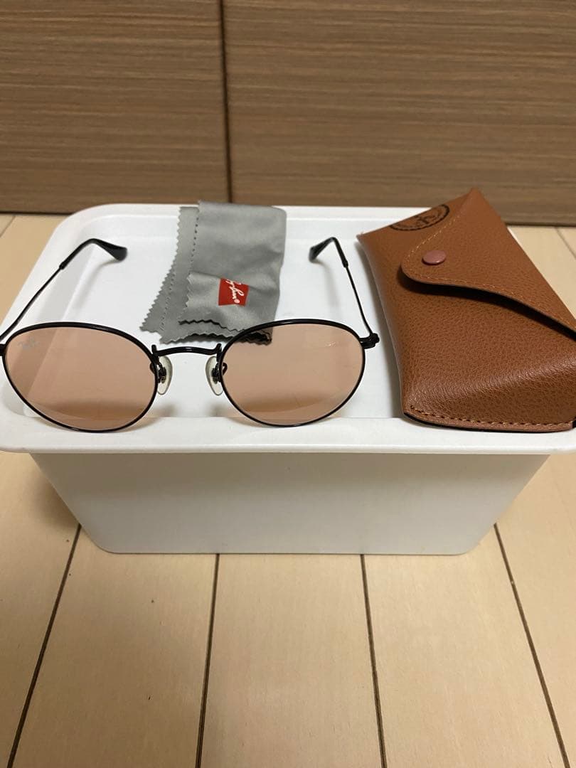 国内正規品RayBan 木村拓哉さんラウンドメタル RB3447 002/4B