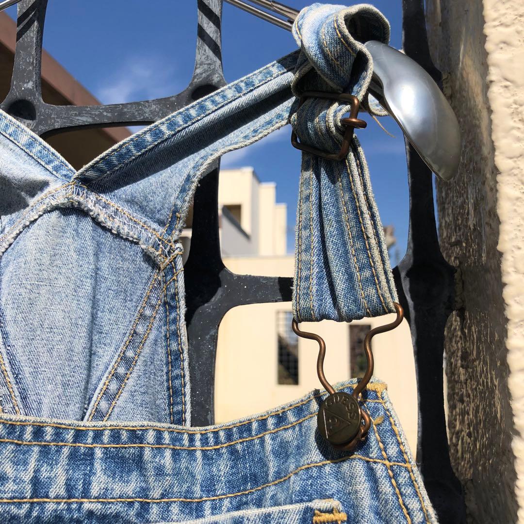 レア 常田大希 90s カナダ製 Guess ゲス オーバーオール XL