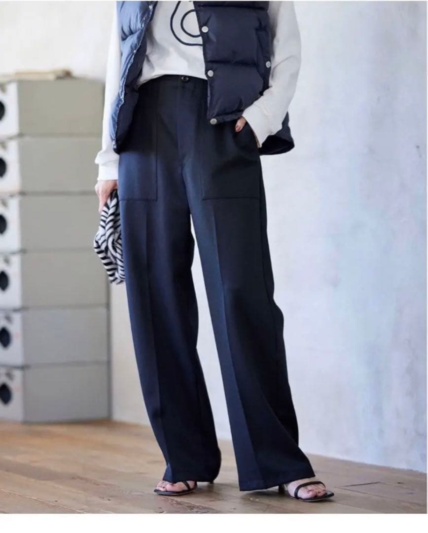 FRAMeWORK 20th ウールベイカーパンツ　40