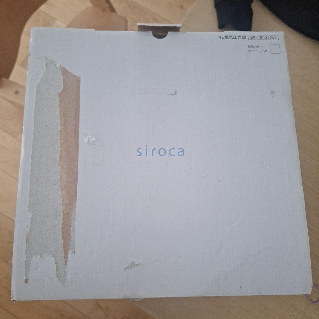 電気圧力鍋　シロカ　sp_4d 131