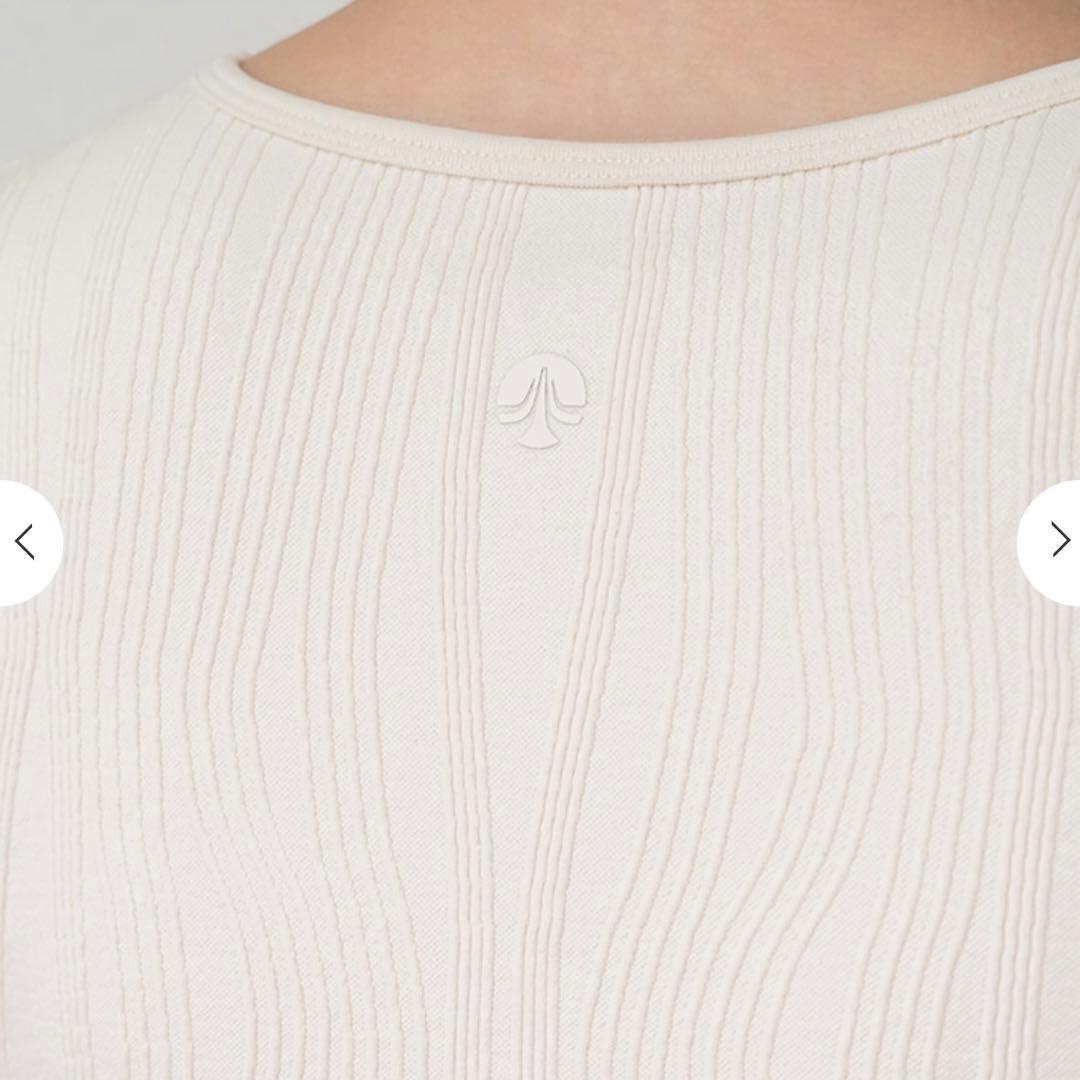 新品☆未使用【SUKALA】ウエーブリブアクティブタンクトップ　Ｌサイズ