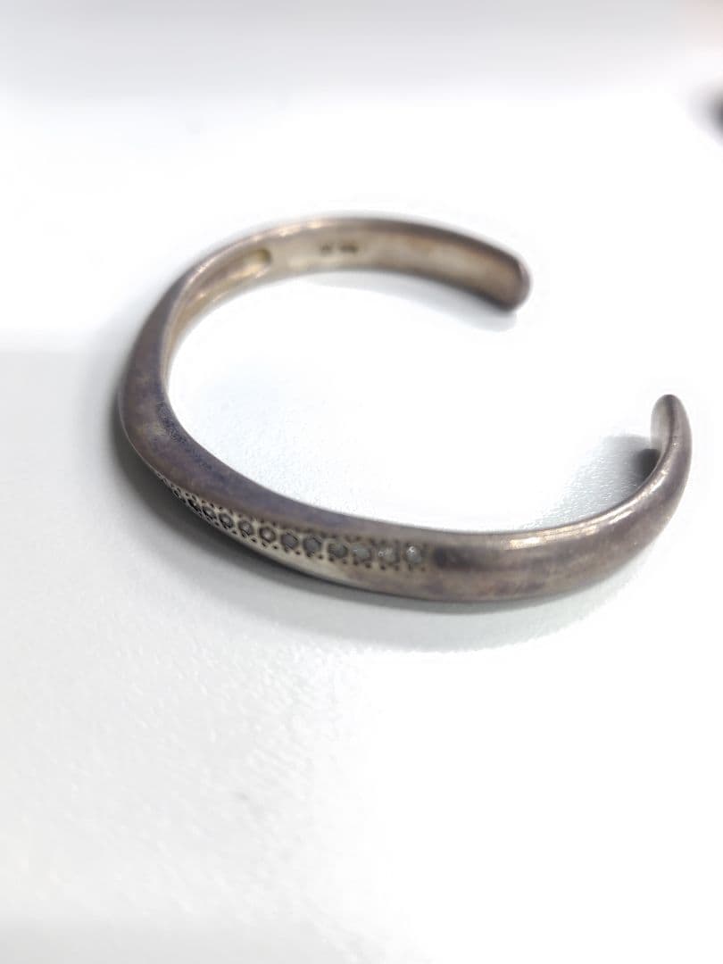 シルバー925S バングル、リング セット