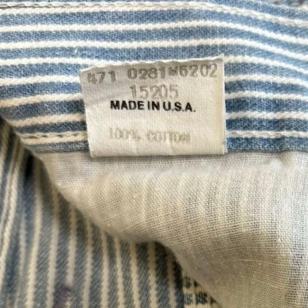 70s-80s OSHKOSH ヒッコリー ペインターパンツ