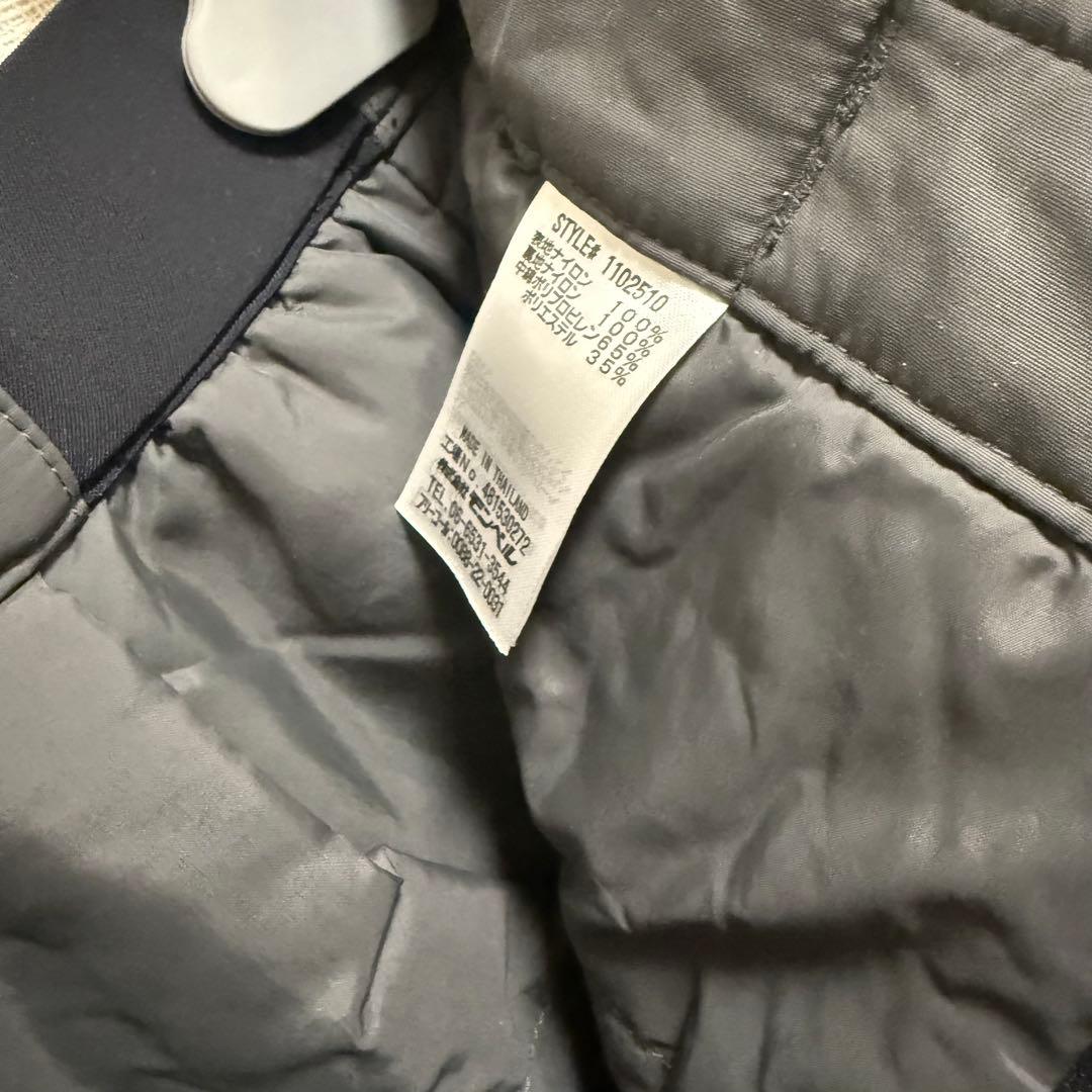 美品　モンベル ドライテックインシュレーテッドパンツ レディース M-Sブラック